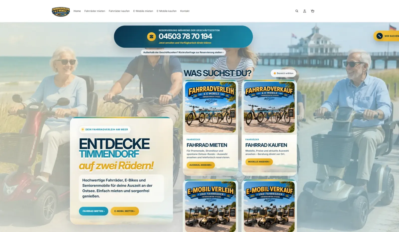 A & D Bikes Hauptansicht