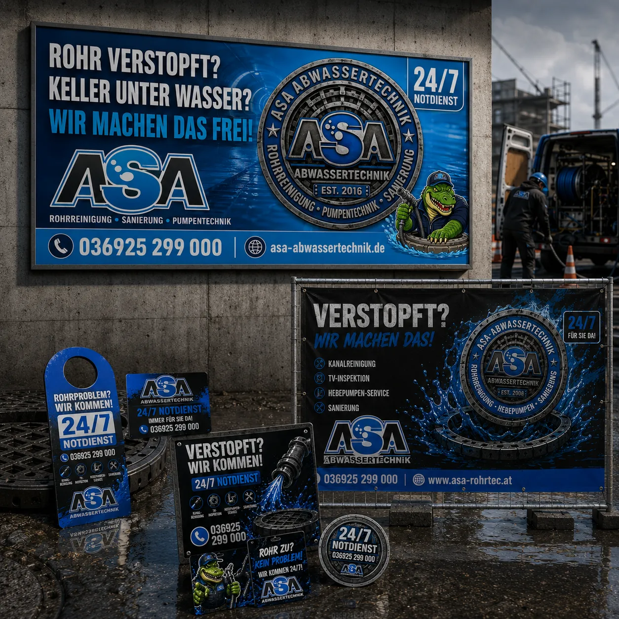 ASA Abwassertechnik Hauptansicht