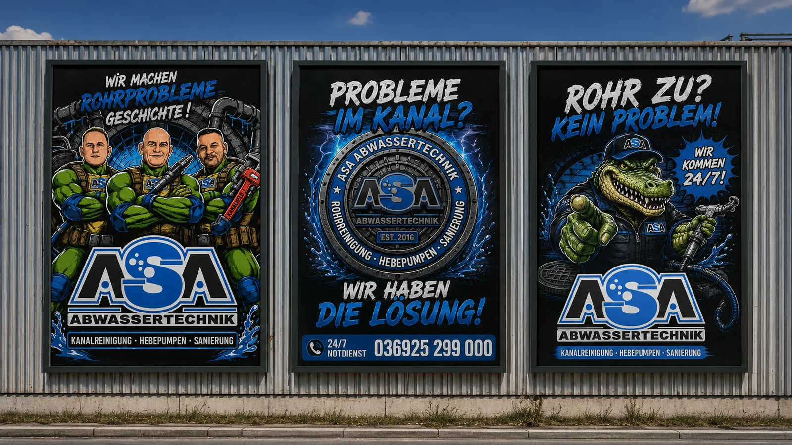 Motivserie für verschiedene Standorte